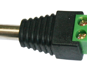 Provision-Isr PR-C08 – Conector de alimentación – Conexión alámbrica (Macho ) a CC (Hembra)