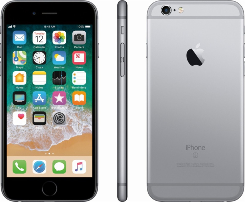Apple iPhone 6s (A1633) Plateado Liberado en El Salvador