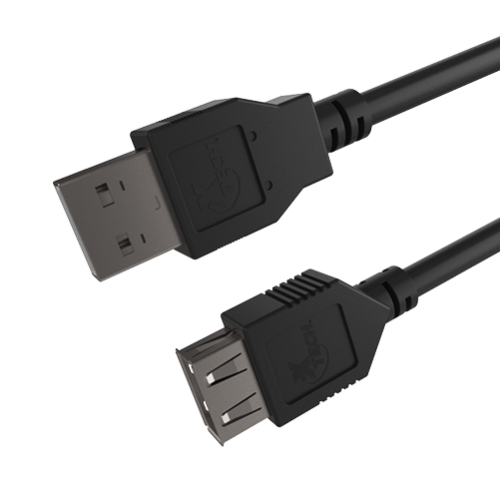 Cable USB 2.0 macho A hembra (1,8m) XTech XTC-301