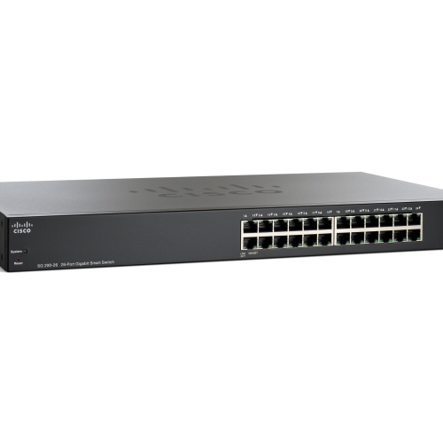 Cisco SG200-26 Gigabit Ethernet Smart Switch 10/100/1000 2 puertos combinados Mini-GBIC